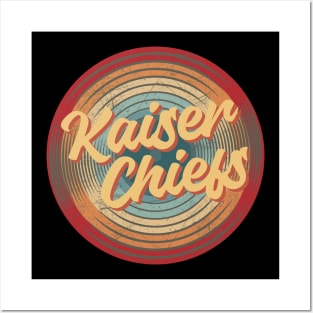 kaiser chiefs vintage circle Posters and Art